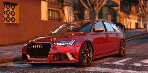Скачать Grand Theft Auto 5 2014 Audi Rs6 Add On Template 11