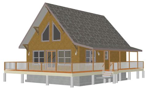 Small Cabin House Plans With Loft