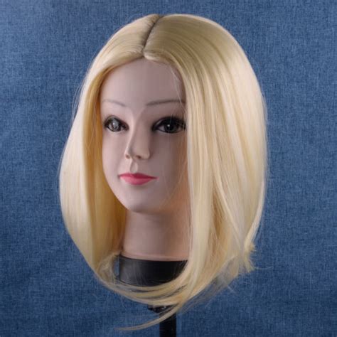 Womens Ladies Short Blonde Bob Wig Fancy Dress Cosplay Wigs Pop Party Costume Ebay
