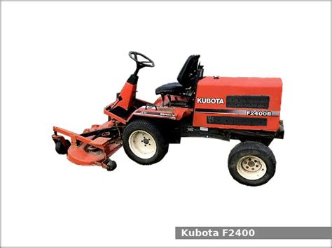 Kubota F2400 Front Mount Mower Review And Specs Tractor Specs