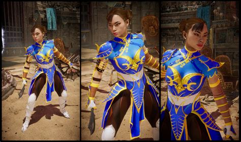 kitana chun li mod mortal kombat 11 by remy2fang on deviantart