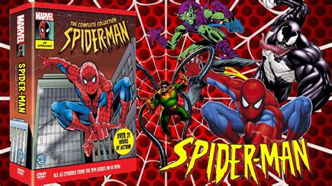 1994 Spider Man The Animated Series Complete Series Dvd Unboxing Youtube
