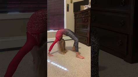 backbend feet to hands contortionist youtube