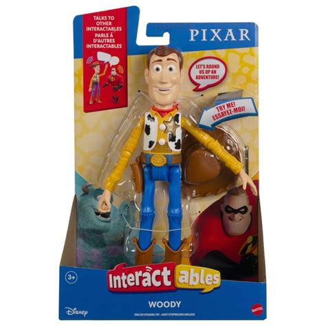 Disney Pixar Interactables Toy Story Woody Talking Figure Smyths Toys Uk