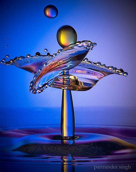 Water Drop By Parminder Singh On 500px Water Drop Photography Water