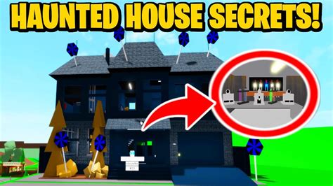 Every Secret In The Haunted House In Roblox Brookhaven Rp Youtube