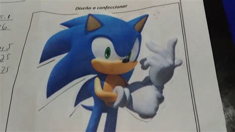 Proyecto Disfraz De Sonic Parte No 1