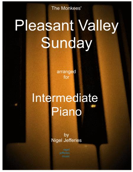 Pleasant Valley Sunday Partitions The Monkees Piano Solo