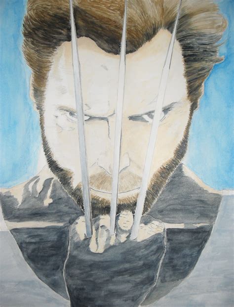 Wolverine Watercolor From Sept 2009 Artwork Art Watercolor