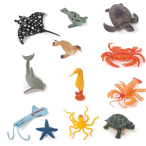Buy Keciabo 12 Pieces Sea Animals Figure Toys Realistic Ocean