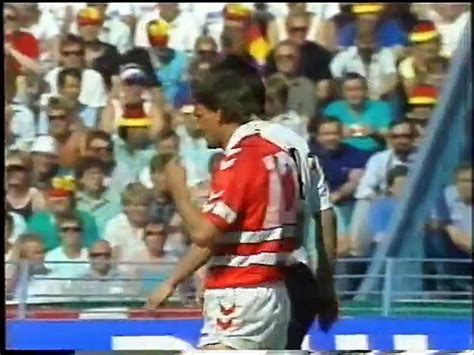 Off topic > germany vs. UEFA EURO 1988 Group 1 Day 2 - Denmark vs West Germany ...