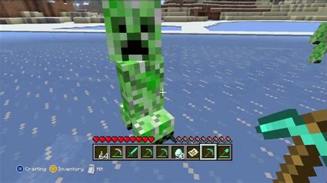 Minecraft Xbox 360 I Actually Like Creepers Youtube