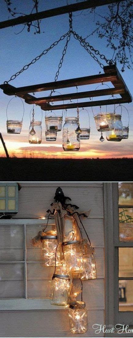 Super Cheap Outdoor Lighting Ideas 25 Ideas | Rustic outdoor lighting