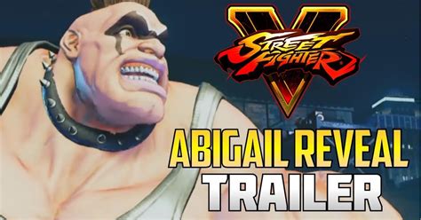 Apresentando Abigail Street Fighter V