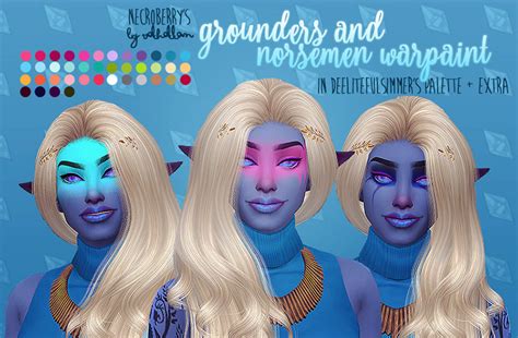Sims 4 Face Paint Cc All Free To Download Fandomspot