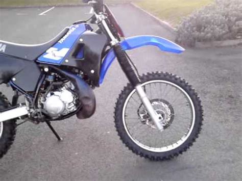 This ensures plenty of rear wheel travel, good road surface follow, good performance on rough surfaces and riding comfort. YAMAHA DTR125 DT125R DT 125 TRAILS OFF ROAD MOTORBIKE ...