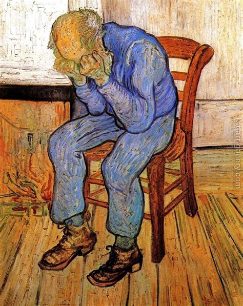 Old Man In Sorrow On The Threshold Of Eternity Vincent Van Gogh