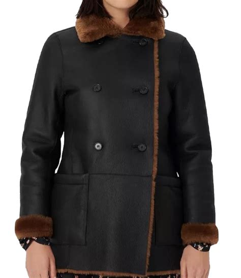 Shearling Coats For Women Real Leather Garments