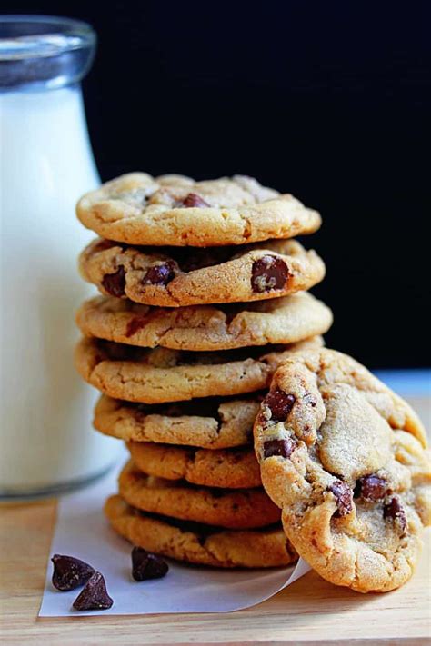 If you make these for your family and friends they will absolutely love them. Soft and Chewy Chocolate Chip Cookies Recipe - Grandbaby Cakes