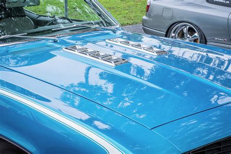 1969 Blue Chevrolet Camaro Ss 427 X269 Photograph By Rich Franco Fine