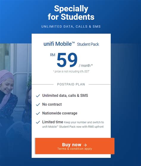 Four young students have discussed their thesis. Unifi Mobile Student Pack offers unlimited RM59 data ...