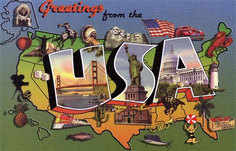 Flickriver Photoset Usa Regional Large Letter Postcards By Shook