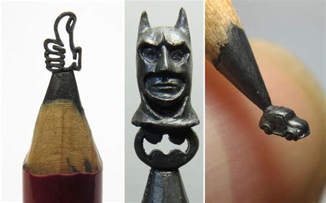 Artist Creates Sculptures Out Of Pencil Lead In Pictures News