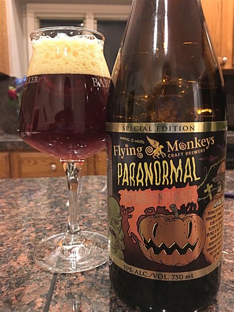 884 Flying Monkeys Paranormal Imperial Pumpkin Ale 1000 Beers