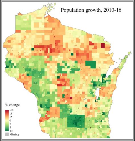 Wisconsin Grows But Most Municipalities Shrink Marquette University