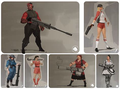 unveiling the hidden female characters in team fortress 2