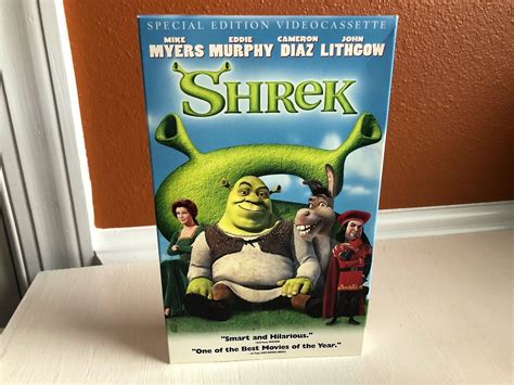Shrek Vhs Special Edition Wextended Ending Dreamworks Pg 2001 Ebay