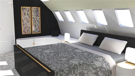 Black And White Private Jet Design Private Jet Interior Luxury