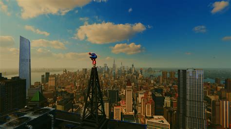 Wallpaper Marvel Comics Spider Man Spider Man 2018 City New York