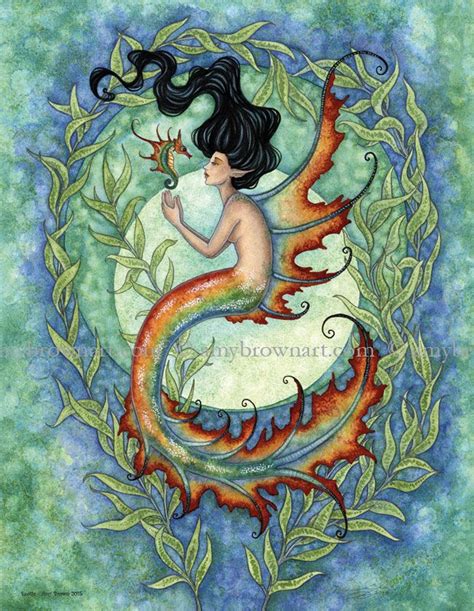 Prints Open Edition Mermaid Prints Amy Brown Fairy Art The