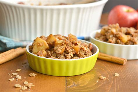 Make a head low cal desserts : Pumpkin Spice Apple Crisp {GF, Low Cal} - Skinny Fitalicious®