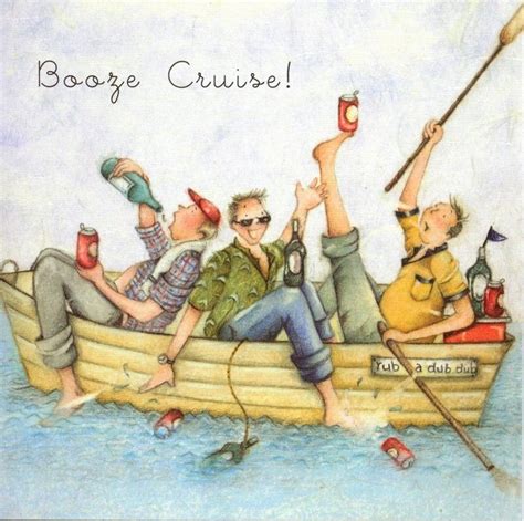 Please note fresh food such as cheese or salmon cannot be delivered to any locations other than mainland uk. Booze Cruise Drinking Male Birthday Card Berni Parker ...