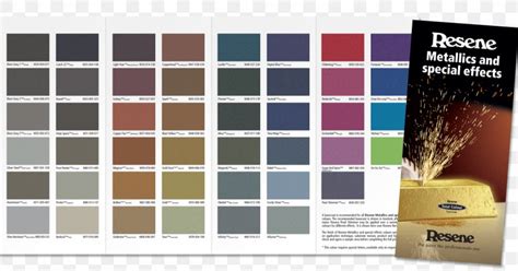 Metallic Paint Color Chart Metallic Color Png 1200x630px