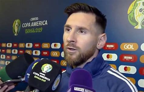 Conmebol Suspendió Por Tres Meses A Lionel Messi Por Sus Declaraciones