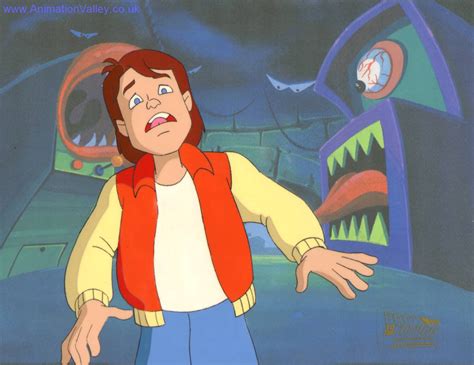 Back To The Future The Animated Series Production Cel Back To The