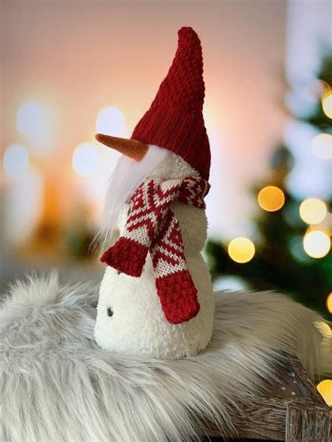 Snowman Gnome Christmas Gnome Decor Etsy Christmas Gnome Christmas