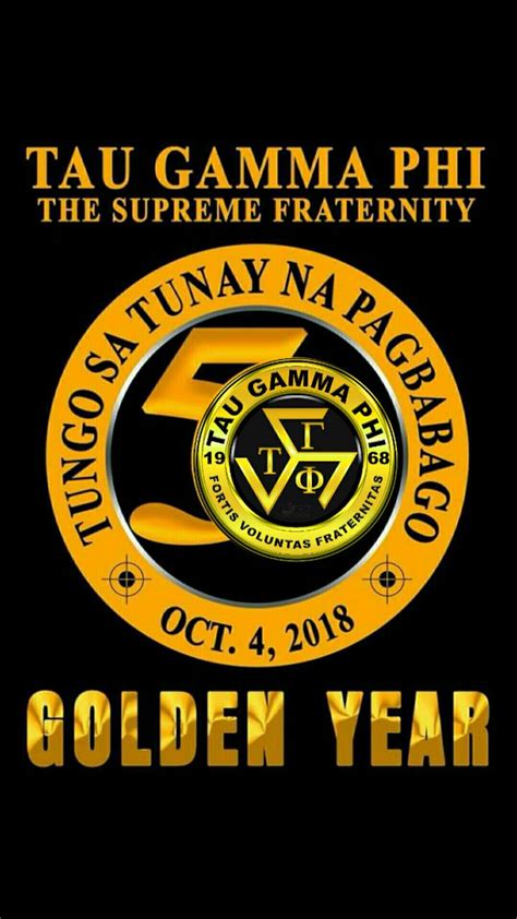 Tau Gamma Phi Logo 45th