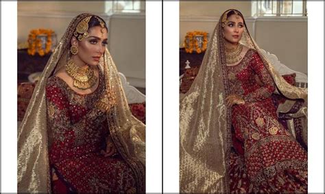 Ayeza Khan Looks Stunning In Bridal Dress Pictures And Video Incpak