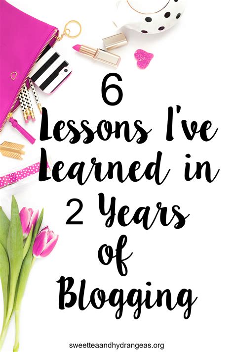 6 lessons i ve learned in 2 years of blogging