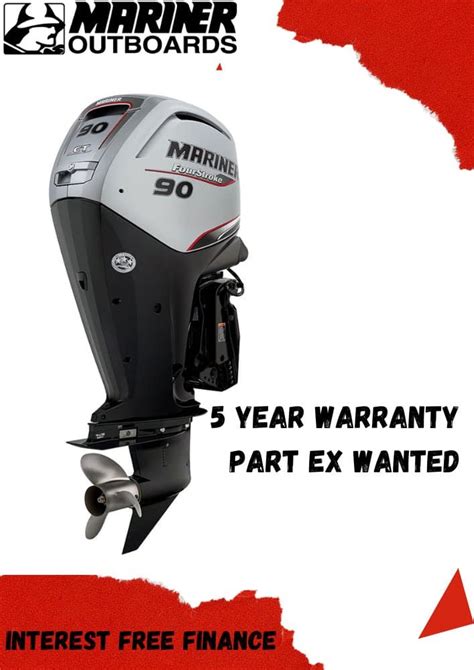 Mariner 90hp Command Thrust Outboard Efi 4 Stroke Engine