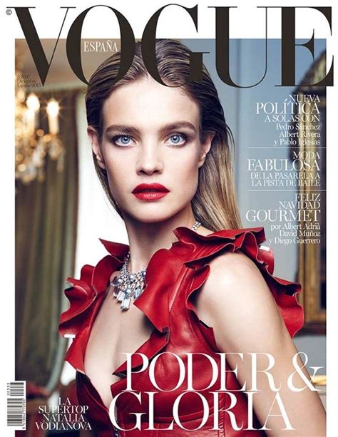 Natalia Vodianova Fronts Another Fashion Glossy With The December 2015