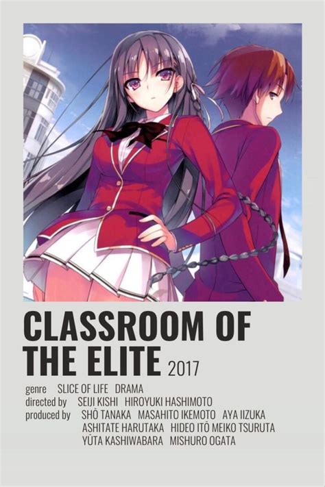 Classroom Of The Elite Anime Films Anime Classroom Anime Titles