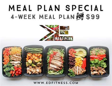 Everyday Fitness Meal Plan Special Health And Wellness Workout Meal