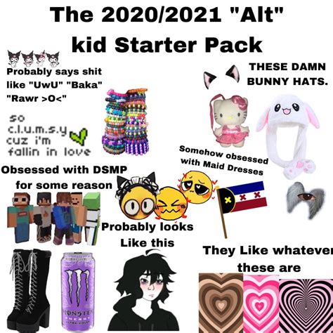 The 20202021 Alt Kid Starter Pack Rstarterpacks Starter Packs
