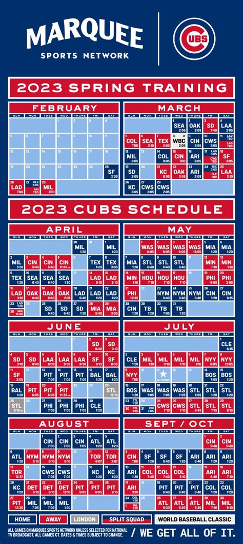 Chicago Cubs Schedule 2024 Opening Day Gilli Marika