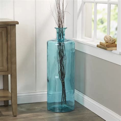 Extra Tall Glass Floor Vases Glass Designs